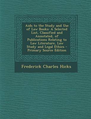 Book cover for AIDS to the Study and Use of Law Books