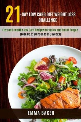 Cover of 21-Day Low Carb Diet Weight Loss Challenge