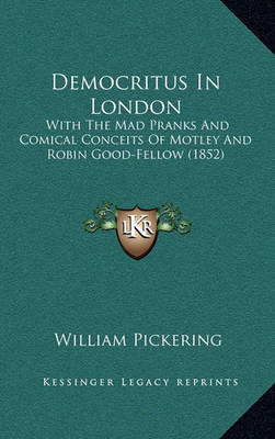 Book cover for Democritus in London