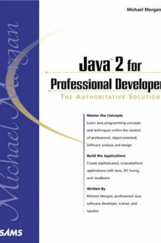 Cover of Java 2 for Professional Developers