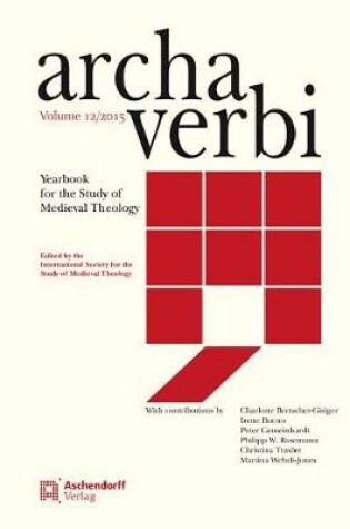 Cover of Archa Verbi, Volume 12/2015