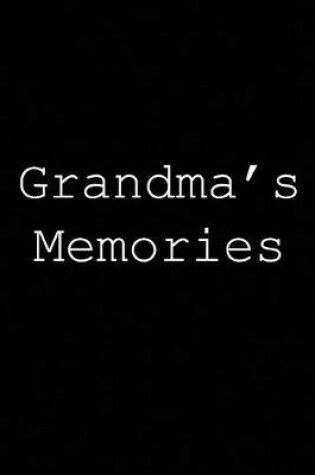 Cover of Grandma's memories