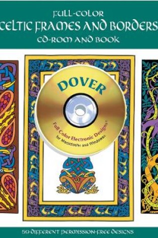 Cover of Full-Color Celtic Frames and Borders CD-ROM and Book