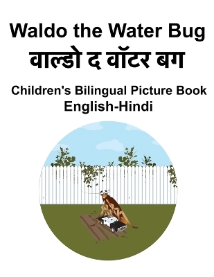 Book cover for English-Hindi Waldo the Water Bug Children's Bilingual Picture Book