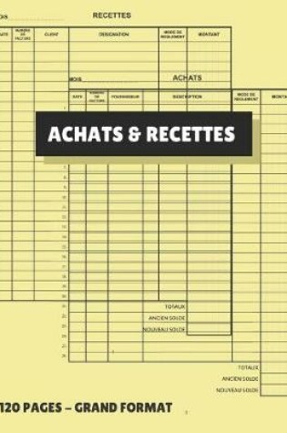 Cover of Achats & Recettes