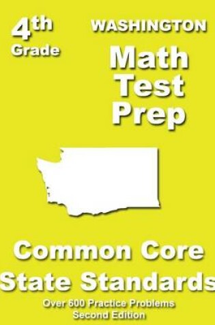 Cover of Washington 4th Grade Math Test Prep