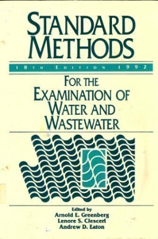 Cover of Standard Methods for the Examination of Water and Wastewater