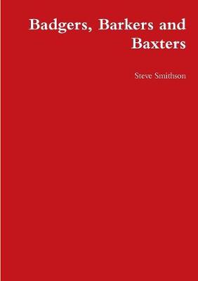 Book cover for Badgers, Barkers and Baxters