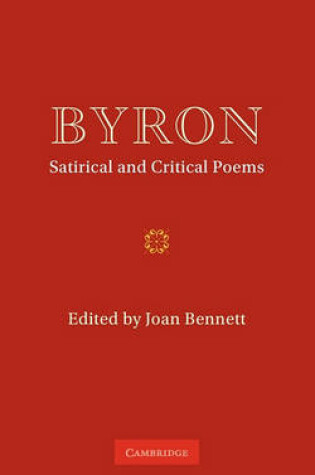 Cover of Byron: Satirical and Critical Poems