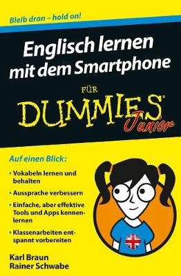 Book cover for Englisch lernen mit dem Smartphone für Dummies Junior