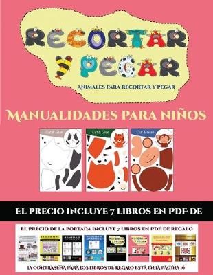 Book cover for Manualidades para ninos (Animales para recortar y pegar)