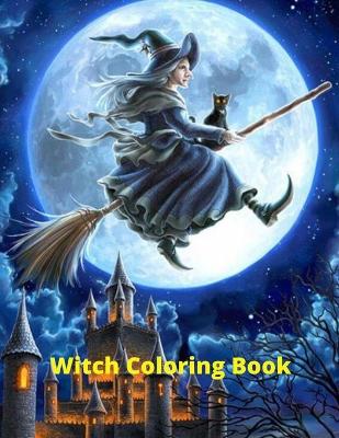 Book cover for Witch Coloring Book