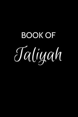 Book cover for Book of Taliyah