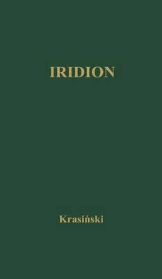 Book cover for Iridion Translated from Polish by F Noyes