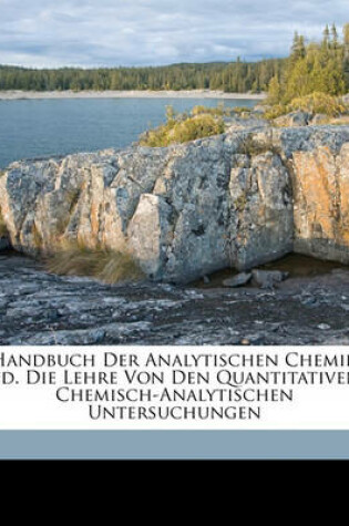 Cover of Handbuch Der Analytischen Chemie. Zweiter Band. Vierte Auflage.