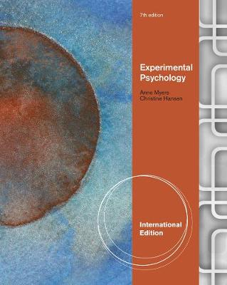 Book cover for Experimental Psychology, International Edition