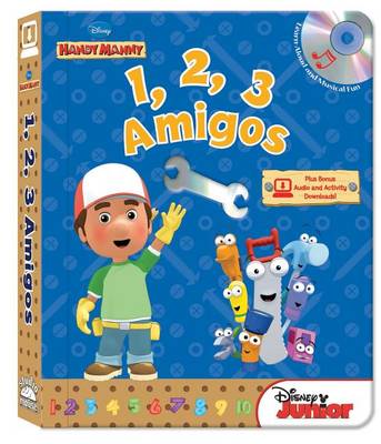 Book cover for Handy Manny: 1,2,3 Amigos