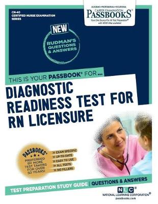 Book cover for Diagnostic Readiness Test for RN Licensure (Cn-40)