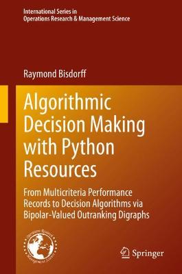 Cover of Algorithmic Decision Making with Python Resources