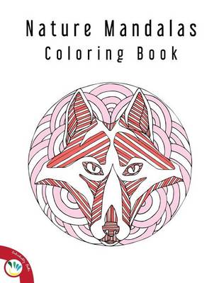 Book cover for Nature Mandalas Adult Coloring Book