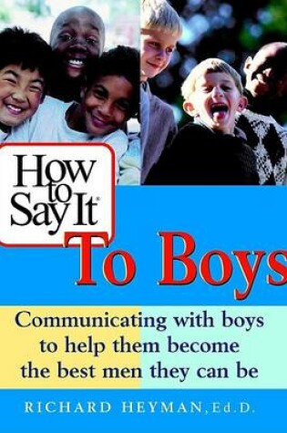 Cover of How to Say it to Boys