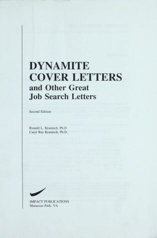 Cover of Dynamite Cover Letters 2nd