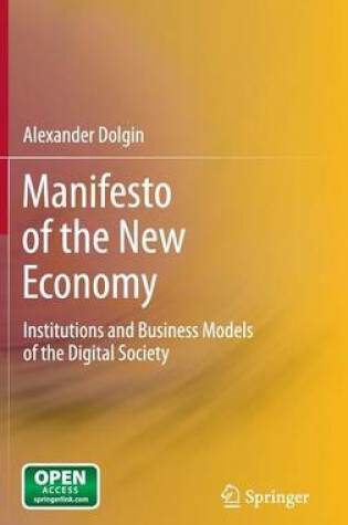 Cover of Manifesto of the New Economy