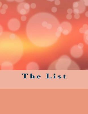 Book cover for The List