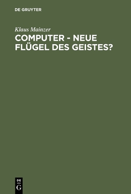 Cover of Computer - Neue Flugel des Geistes?