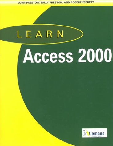Book cover for Learn Access 2000 and CD-ROM and Users Guide