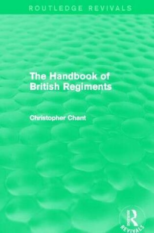 Cover of Handbook of British Regiments