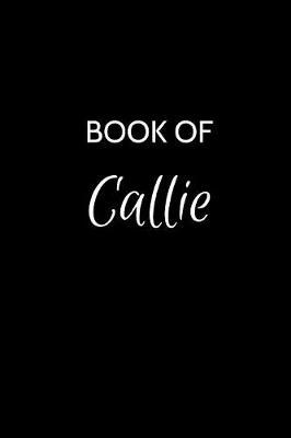 Book cover for Book of Callie