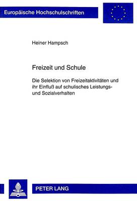 Cover of Freizeit Und Schule