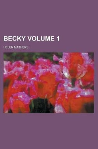 Cover of Becky Volume 1