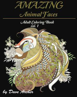 Book cover for Amazing Animal Faces