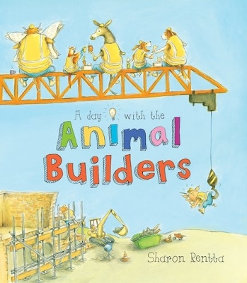 Book cover for A Day with the Animal Builders