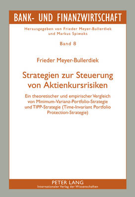 Cover of Strategien Zur Steuerung Von Aktienkursrisiken