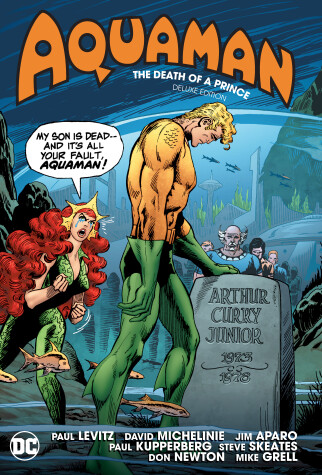 Book cover for Aquaman: The Death of a Prince Deluxe Edition