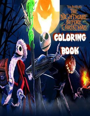 Cover of The Nightmare Before Christmas Coloring Book