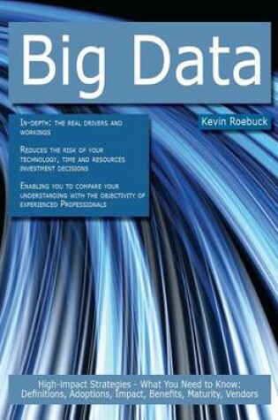 Cover of Big Data: High-Impact Strategies - What You Need to Know: Definitions, Adoptions, Impact, Benefits, Maturity, Vendors