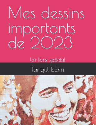 Book cover for Mes dessins importants de 2023