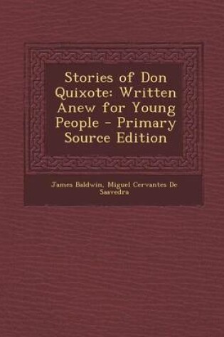 Cover of Stories of Don Quixote