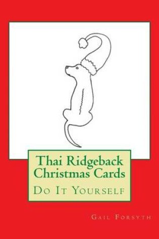 Cover of Thai Ridgeback Christmas Cards