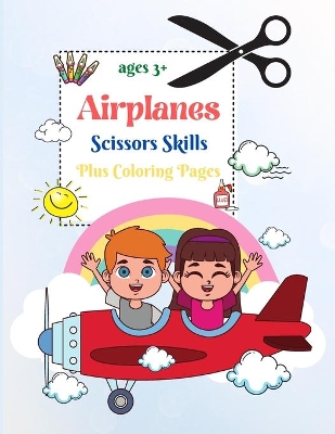 Book cover for Airplanes Scissor Skills