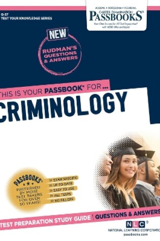 Cover of Criminology (Q-37)