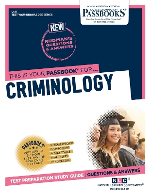 Book cover for Criminology (Q-37)