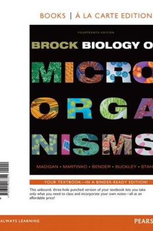 Cover of Brock Biology of Microorganisms, Books a la Carte Edition