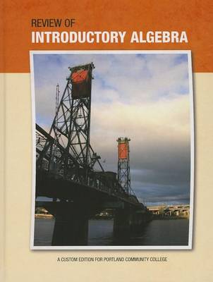 Book cover for Review of Introductory Algebra
