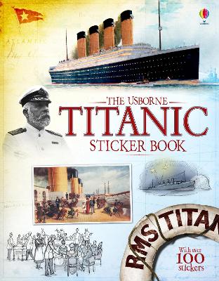 Book cover for Titanic Sticker Book