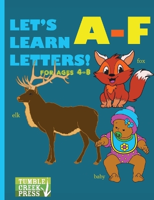 Book cover for Let's Learn Letters A-F
